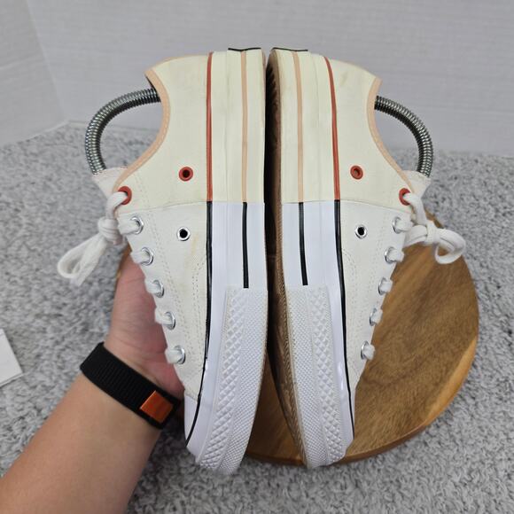 Converse Chuck 70 Low Sunblocked White Casual Y2K Lace Up Daily Sneaker Womens 8 - Picture 8 of 14